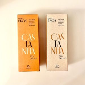 CASTANHA HAND AND FOOT CREAM BUNDLE